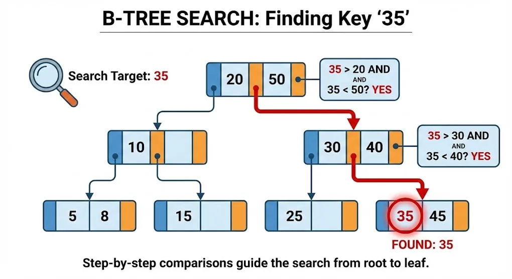 Hero image for B-Tree Index: How SQL Server Finds Your Data