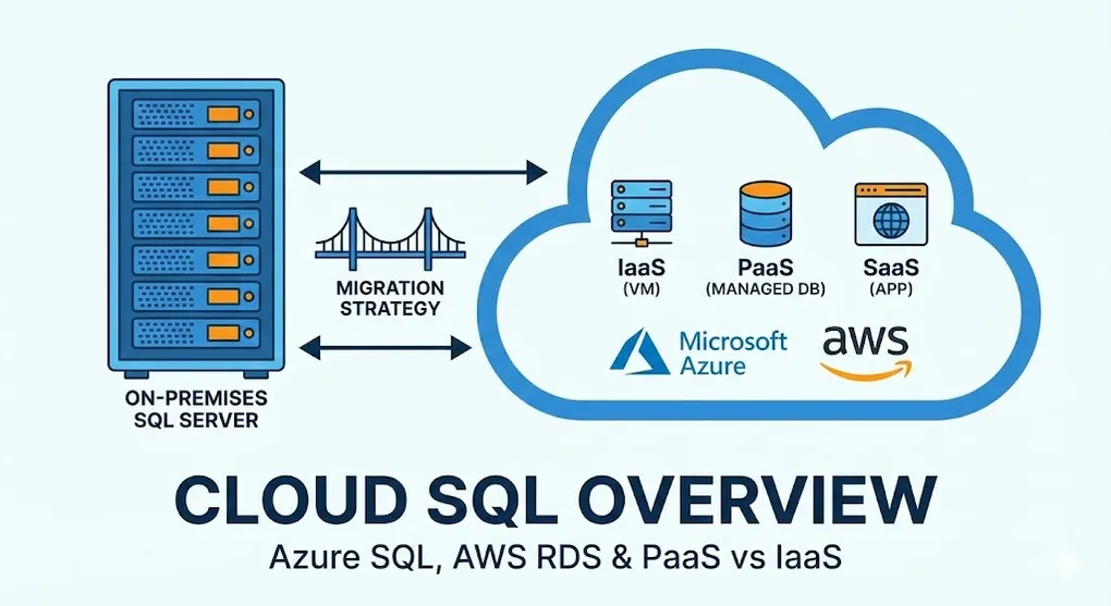 Hero image for Cloud SQL Overview: Azure SQL, AWS RDS & PaaS vs IaaS