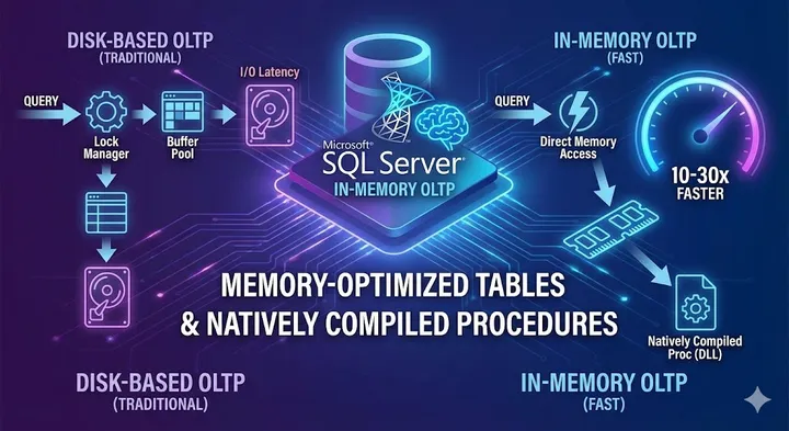 In-Memory OLTP: Memory-Optimized Tables & Natively Compiled Procedures