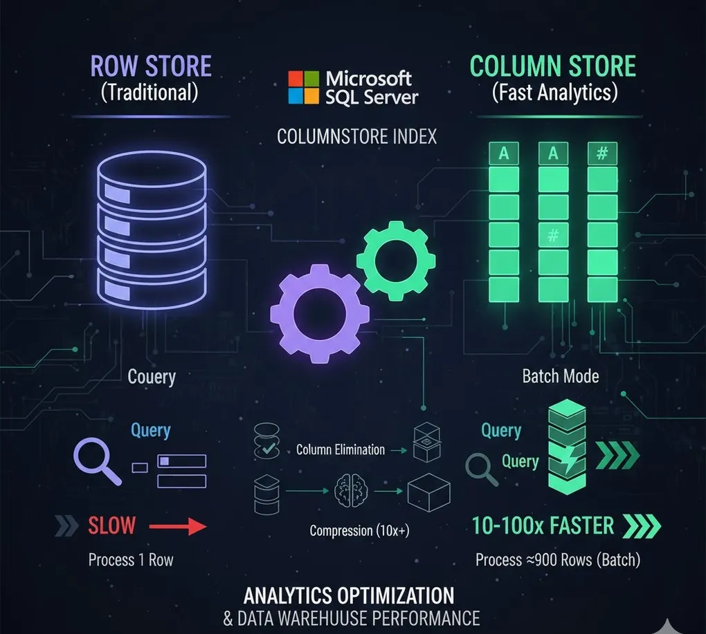Hero image for Columnstore Index: Analytics Optimization & Data Warehouse Performance