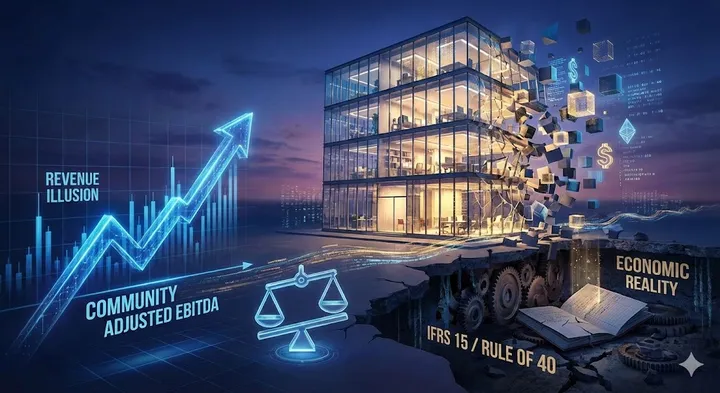 SaaS Financial Illusions: How to Read Beyond WeWork's Lies Using IFRS 15 & Rule of 40