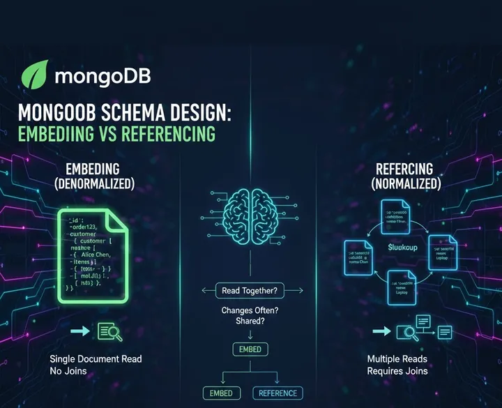 MongoDB Schema Design: Embedding vs Referencing