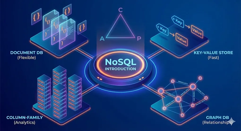 Hero image for NoSQL Introduction: Types, CAP Theorem & Storage Engines
