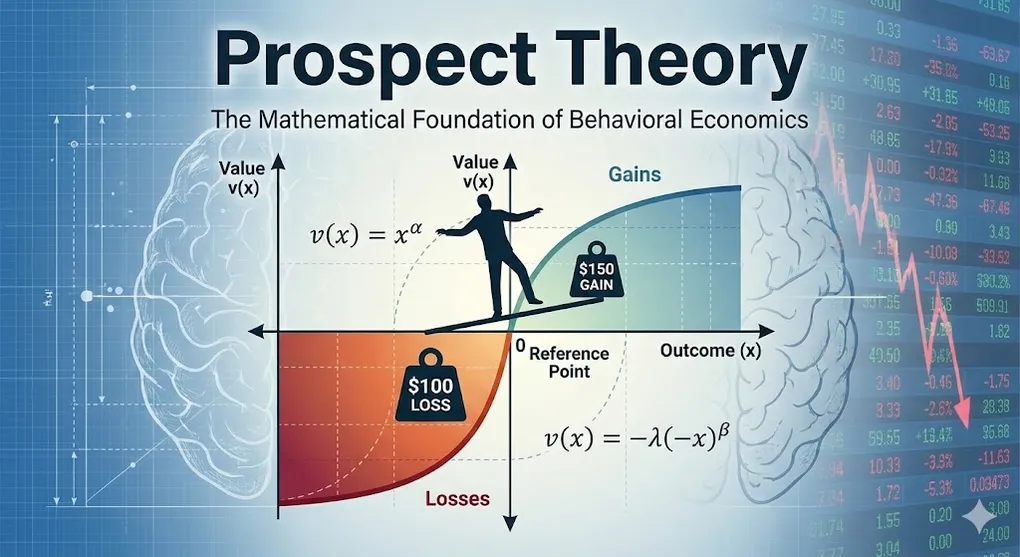 Hero image for Prospect Theory: The Mathematical Foundation of Behavioral Economics