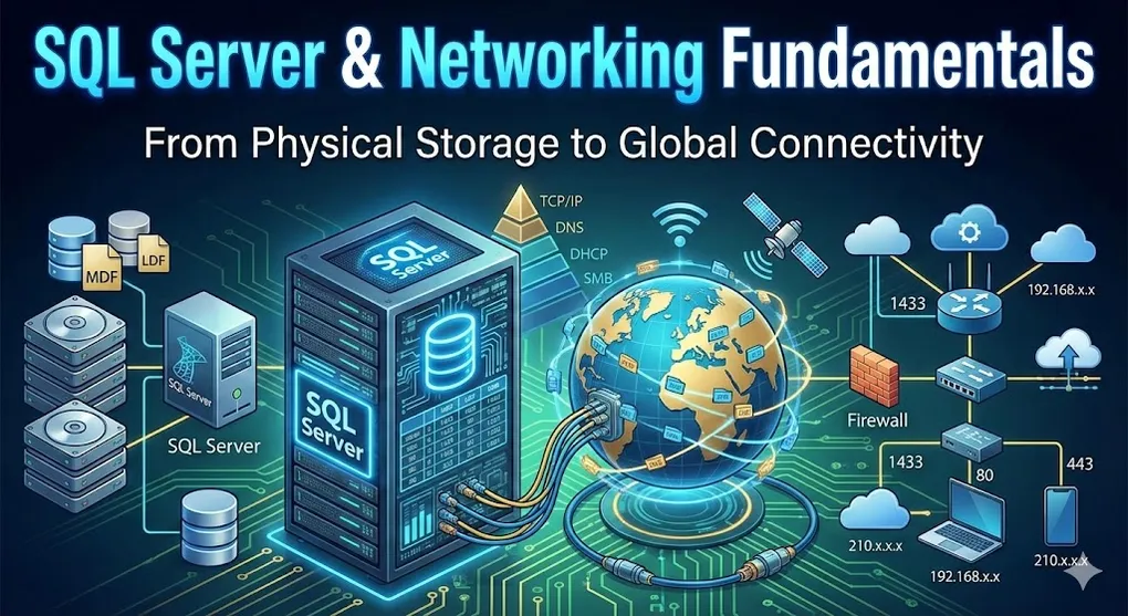 Hero image for SQL Server & Networking Fundamentals: From Disk to Cloud